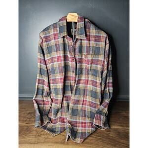 Himalaya Outfitters Flannel Shirt Tartan Plaid Multicolor 3XL Big Long Sleeve